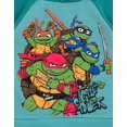 thumbnail image 4 of Traje Teenage Mutant Ninja Turtles para niños grandes, color verde azulado de 10 a 12 años, 4 of 6