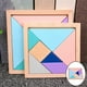 thumbnail image 3 of Rompecabezas Tangram de madera, rompecabezas inteligente, bloques de rompecabezas, juguete educativo preescolar, regalo L, 3 of 9