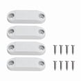 thumbnail image 1 of RV Magnetic Baggage Door Catch, RV Magnetic Door Holder to Keep Door Open, RV Storage Door  for RV, Trailer White, 1 of 5