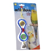 JW HOUR GLASS MIRROR BIRD TOY