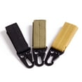 thumbnail image 4 of Ettsollp Tactical Webbing Molle Buckle Hanging Belt Snap Hook Outdoor Camping Tool-Khaki, 4 of 8