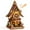 Tree brown, variant on ROBOTIME Cuckoo Clock Wooden 3D Puzzle, DIY Mechanical Bird House Model Craft Kit with Music, Creative Toys Building Set for Home Decor, Gifts for Teens Adults(Nature Tree Color)