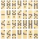 thumbnail image 1 of 1 Set Dominoes Set Domino Block Dominoes Board Game For Adults Party Gathering, 1 of 4