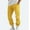 Yellow, variant on Whlbf Cargo Pants for Men under $10,Mens and Big Mens Flex Cargo,Men Fitness Cargo Pants Trousers Solid Casual Multiple Pockets Outdoor Straight Type