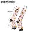 thumbnail image 2 of Fotbe Cute Dog Calcetas Divertidas Estampadas para Hombre y Mujer, Calcetas de Algodón hasta la Rodilla para Caminar, Correr, Enfermería y Embarazo, 2 of 6