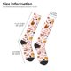 thumbnail image 2 of Fotbe Cute Dog Calcetas Divertidas Estampadas para Hombre y Mujer, Calcetas de Algodón hasta la Rodilla para Caminar, Correr, Enfermería y Embarazo, 2 of 6