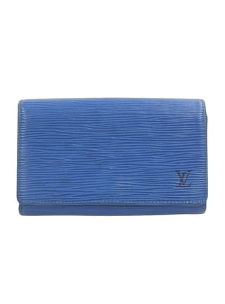Louis Vuitton EPI Portefeuille Sarah Long Wallet with Hook Blue M60590