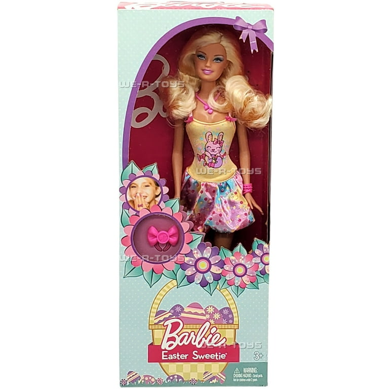 Barbie Easter Sweetie Doll 2012 Mattel Y7090 - Walmart.com