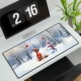 thumbnail image 3 of Hello Winter Rhodesian Ridgeback Football Snowman Welcome Snowy Morning Desk Mat Full Keyboard Mouse Pad Ridgebacks Dog Lover Gifts Large Mousepad - 01012, 3 of 5