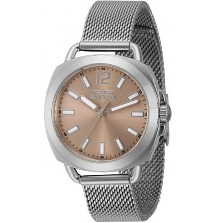 INVICTA Watch 46337 Stainless Steel Quartz Female Silver