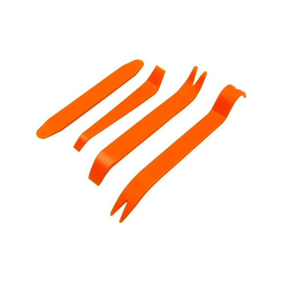 4PCS Plastic Removal Tools Car Trim, Hand Tool for Install & Removal, Pry Repair Scraper for Disassemble Car Interior, DIY Accessories
