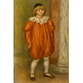 thumbnail image 2 of Renoir, Pierre-Auguste 11x14 Gold Ornate Wood Framed with Double Matting Museum Art Print Titled - Claude Renoir in Clown Costume, 2 of 4