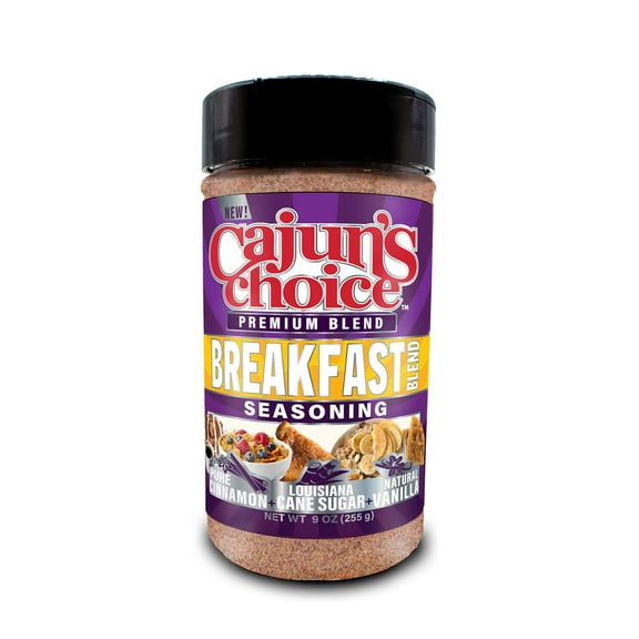 Cajun's Choice Breakfast Blend Seasoning 9oz