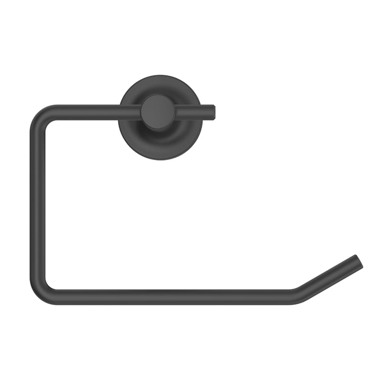 Clean Modern Toilet Paper Holder, Matte Black photo 4