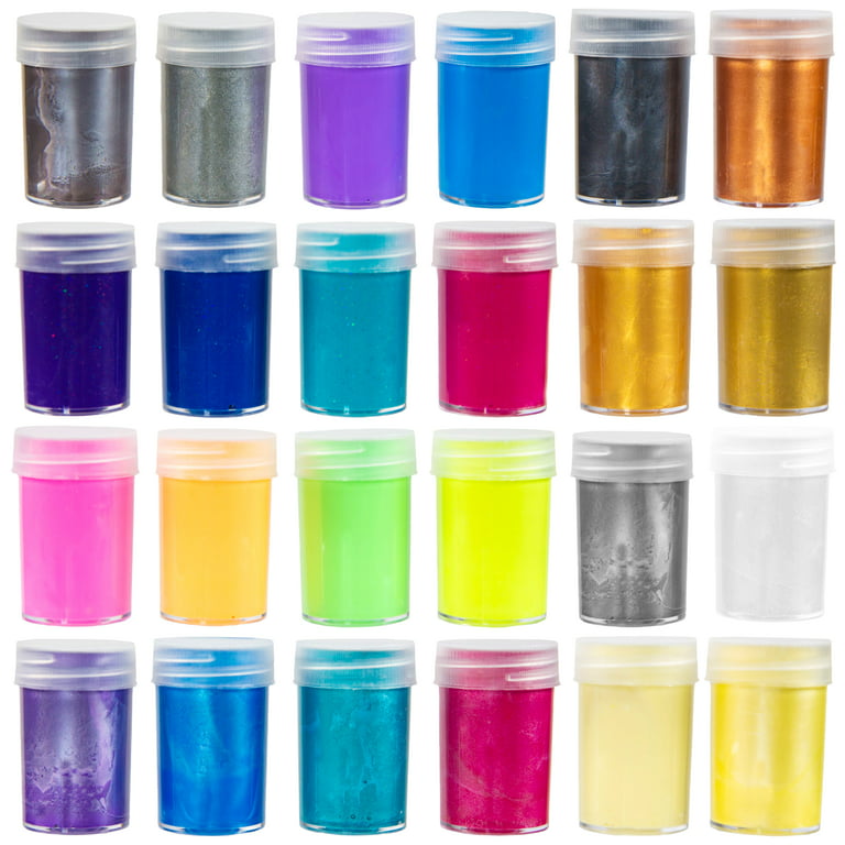 New Hello Hobby Primary Acrylic Paint Jars, 6 Primary Colors sip paint  night