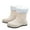 White, variant on AUXDIQ Wellington Boots Women Mid-calf Wellies Waterproof Rain Boots Outdoor Garden Shoes