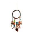 thumbnail image 1 of Bird Swing Toys,  Swing Toy Colorful Natural Material  For  S, 1 of 8
