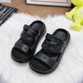 thumbnail image 1 of Girls Fashion Solid Color Breathable Open Toe Sandals, Comfortable Lightweight Non-Slip Sandals for Indoor Outdoor Beach, Summer, 1 of 4