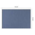 thumbnail image 4 of Unique Bargains Placemats 8 Pack Placemats for Kitchen Dining Table Decor Dark Blue, 4 of 7