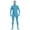 Sky Blue, variant on TAIAOJING Unisex Full Body Catsuit Zentai Jumpsuit For Kids Stretchy Solid Color Dance Clothes For Stage Performances And Party