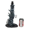 thumbnail image 4 of Ebros Lampe de Table Sculpturale Blanche Unicorn avec Abat-Jour, 4 of 5