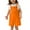Orange, variant on Bigetiay Teen Girls Jumpsuits Rompers Back to School Romper Sky Blue Romper with Pockets Spring Summer Romper Girls Jumpsuits Size 13-14 Years