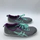 thumbnail image 4 of Asics Womens Sneakers Shoes Gray Q481N Low Top Geometric Lace Up Mesh 10, 4 of 6