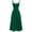 Green, variant on Women Floral Midi Corset Dress Boho Flowy Slit Lace Up Dresses Flowy Slit Bustier Dresses