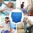 thumbnail image 3 of FRCOLOR adult nappy 1pc Washable Adult Nappy Reusable Adult Diaper Anti leak Period Briefs,14.17"X13.78"X0.35", 3 of 10