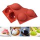 thumbnail image 5 of Molde de silicona redondo grande de media bola con 6 cavidades JAMW Sencillez, 5 of 5