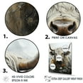 thumbnail image 3 of Designart "Profile Of A Yak With Flowers I" Yaks Wall Art Prints, 3 of 7