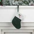 thumbnail image 4 of Christmas Stockings Large Letters Striped Tree Pendant, Holiday Decorations for Christmas Tree and Mantel Display, Family Gathering and Seasonal Celebration, Festive Ornaments for Indoor Akmoler, 4 of 8