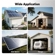 LiTime 24V 3000W All-in-One Solar Inverter Charger | 60A MPPT Solar Controller | Pure Sine Wave Output | Uninterrupted Power Supply | RS485 Communication | Home Energy Storage, Off-Grid Solar System