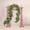 Green B, variant on MERILER Artificial Rattan Wreath Decoration - Lifelike Green Leaves for Home Interior Accent, Easy Maintenance, Perfect Gift Idea