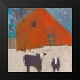 thumbnail image 2 of Jachimiec, Sue 20x20 Black Modern Framed Museum Art Print Titled - Hazel Barn, 2 of 5