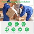 thumbnail image 3 of Rollo de film stretch Elxrict de 18" de alta resistencia, 4 unidades, 1500 pies, 3 of 9