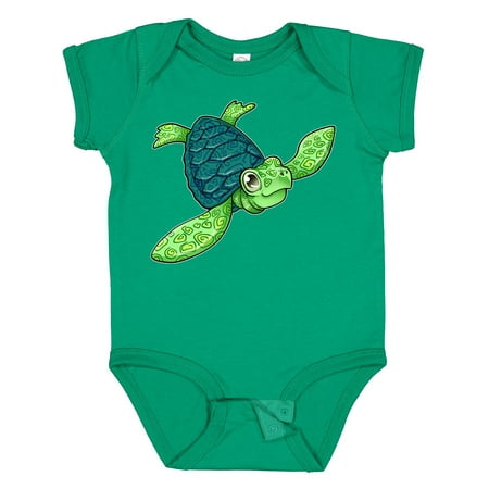 

Inktastic Sea Turtle with Swirls Gift Baby Boy or Baby Girl Bodysuit