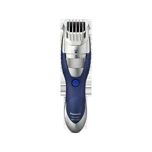 Panasonic ER-GB40-S Men's Electric Trimmer for Beard, Hair and Mustache, Wet/Dry