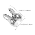 thumbnail image 2 of GOOHOCHY 150Ud Tapas De Metálicas Para Proyectos De Pulsería Y Collares Con Material Resistente, 2 of 6