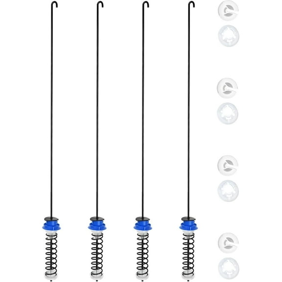 Upgrade W11217817 Washer Suspension Rod Kit Compatible with whirlpool kenmore maytag amana inglis crosley Replaces W11159470 W11226768