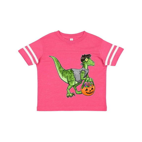 Inktastic Trick or Treat Franken-raptor Boys or Girls Toddler T-Shirt