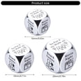 thumbnail image 5 of Date Night Dices Steel Dating Decision Maker Metal Dices for Memorable Couple Experiences Valentines Anniversary Gift, 5 of 7