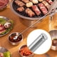 thumbnail image 4 of Fiudx Ofertas relámpago del día Juego de 2 piezas de vajilla retráctil para barbacoa de acero inoxidable de Creative Kitchen, tenedor y cuchara para barbacoa portátil, 4 of 4