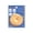 Blue background C., variant on Ywmsfl 30Sheets Biscuit Themed Notes Pad Adheive Note Paper Cookie Shape Notes Pad Small Notepads Pocket Memo Pad for Writing