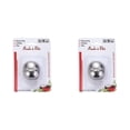 thumbnail image 1 of XIPYYKM 410 Stainless Steel Tea Strainers for Loose Tea Infuser Ball, Extra-Fine Mesh Tea Ball, Tea Holder Loose Leaf Tea Steeper, Tea Diffuser for Rooibos, Black Tea, Spices (Small, 2Pcs), 1 of 5