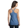 thumbnail image 2 of District Juniors Tri Blend T Back Tank DT250-L (Maritime Heather), 2 of 6