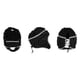 thumbnail image 5 of Protector de cabeza de Rugby transpirable casco de fútbol adulto niño joven Scrum Hat Negro Cola Protector de casco de rugby, 5 of 7