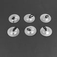 thumbnail image 4 of CIMAXIC 6pcs Musical Instrumen Belly Dance Iron Finger Cymbals Percussion Cymbals Dancing Props Percussion Instrument (Silver),2.17"X2.17"X0.2", 4 of 5