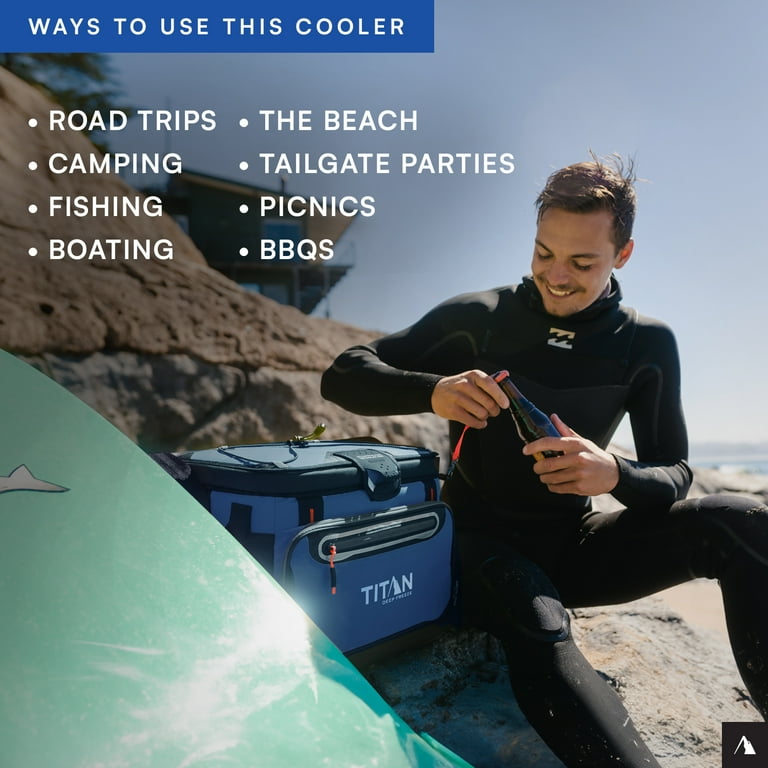 Titan by Arctic Zone 30 Can, 20 Quart Zipperless Soft Cooler