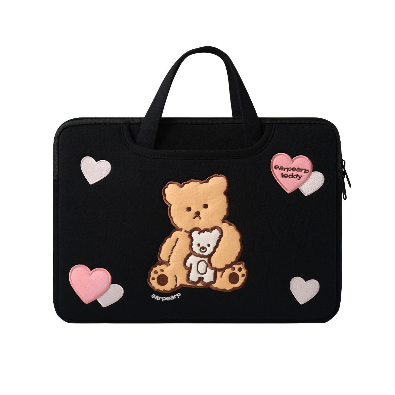 Cute Laptop Bag,Bear Cute Laptop Bag Computer Bag Portable Laptop Bag Top Tier Quality